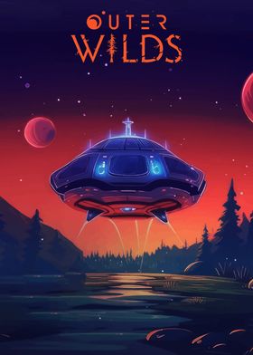 sky ufo outer wilds