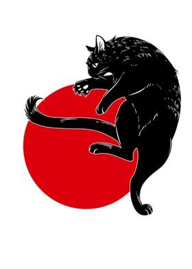 Red Moon Black Cat