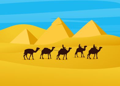 Camels and Pyramids