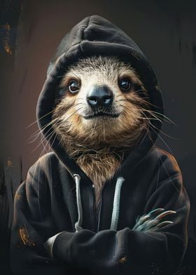 Hoodie Sloth