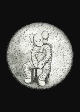 Kaws Moon