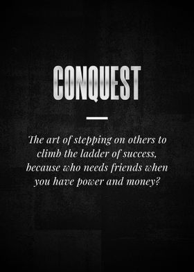 CONQUEST The art of step