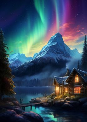 Northern Lights Aurora