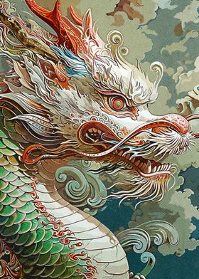 Painting Art Dragon