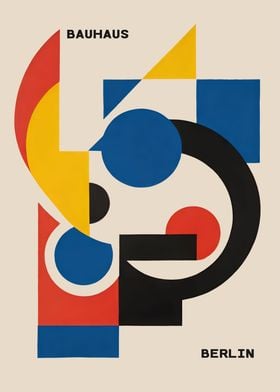 Berlin Bauhaus Poster
