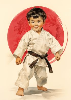 Karate boy