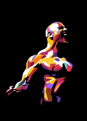 Muscle Gym Pop Art