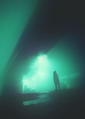 Urban Deep Mist Night