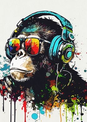 Graffiti Gaming Monkey