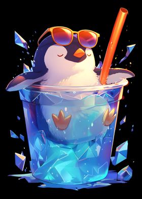 Ice Cold Penguin Drink