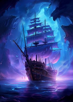 Fantasy Pirate Ship