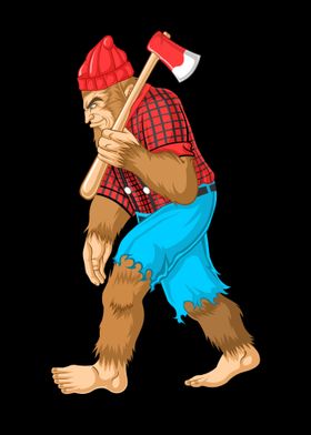 bigfoot lumberjack