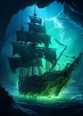 Fantasy Pirate Ship