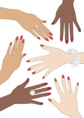 Hands of diversity