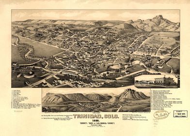 Trinidad Colorado 1882