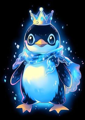 Cool Penguin King
