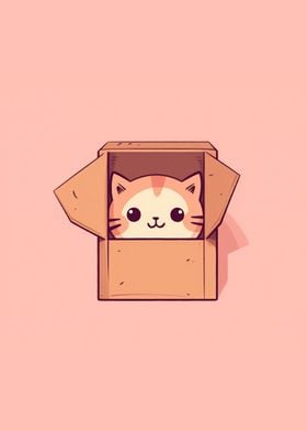 Cat In A Box