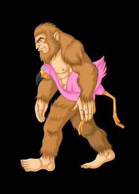 bigfoot flamingo