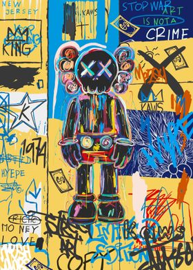 Abstract kaws