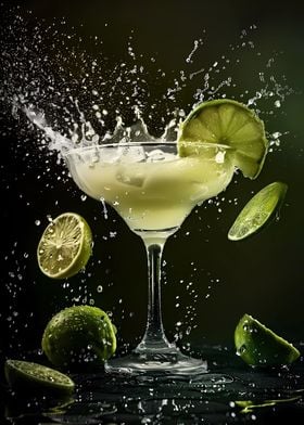 Margarita Cocktail Lime