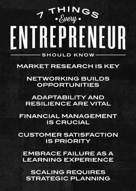 7 things entrepreneur