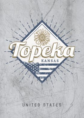 Topeka City Kansas USA