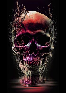 3D Skull Aesthetic