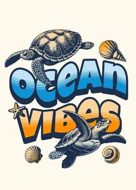 ocean vibes sea turtle