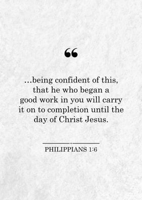 Philippians 1 6