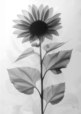 Sunflower in xrays