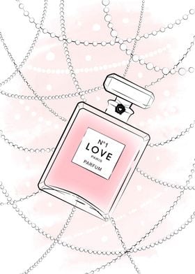 Pink Love Perfume Pearls