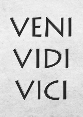 Veni Vidi Vici