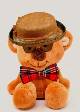 Teddy bear with hat