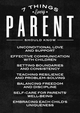 7 things every parent