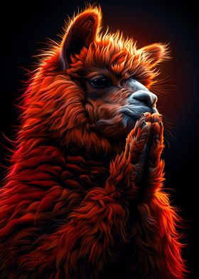 The Praying Alpaca