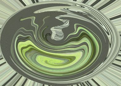 Abstract Rare Twirl Face6