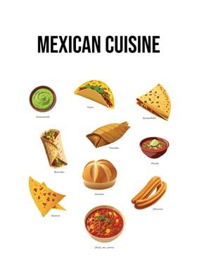 Mexican Cuisine Art