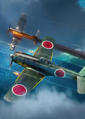 World War 2 Nakajima Ki-84