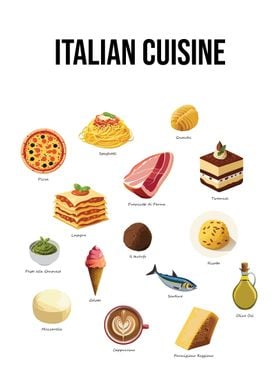 Italian Cuisine Art