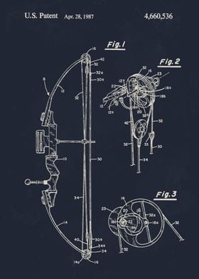 Compound archery bow 