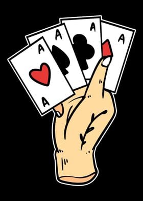Ace Spades Gambler Or Card