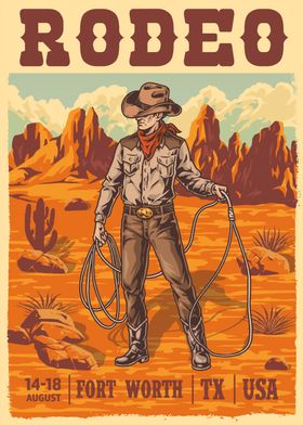 Rodeo Show Texas USA