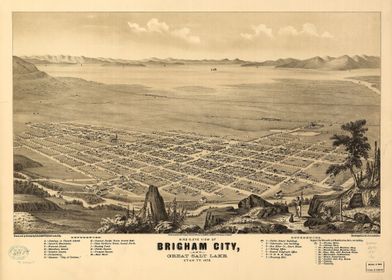 Brigham City Utah 1875