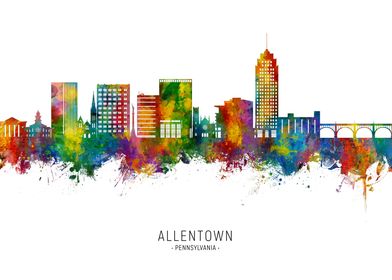Allentown PA Skyline