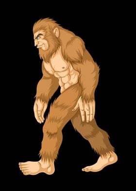 walking bigfoot