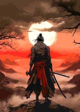 Sekiro the wolf samurai