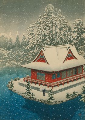 Inokashira in Snow