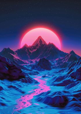 Neon Mountains