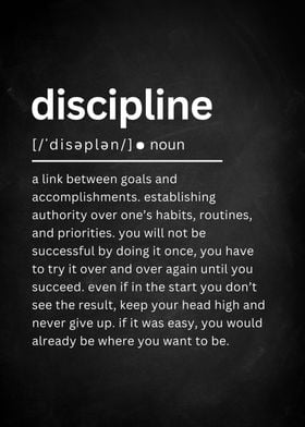 discipline definition