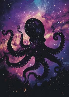 Octopus Silhouette Galaxy